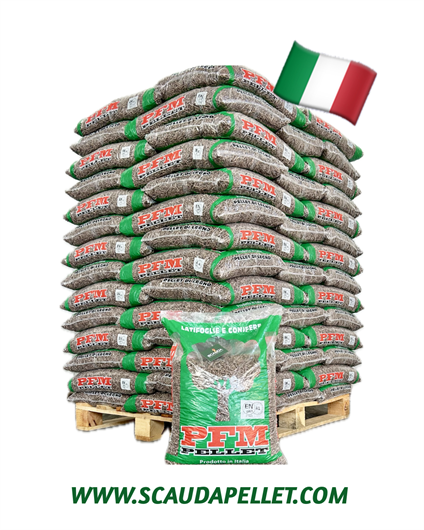 PFM PELLET , castagno/abete EnPlusA1 di qualità